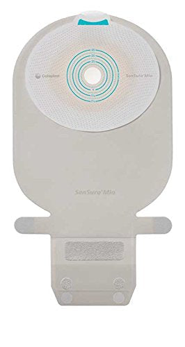 SenSura Mio 1-Piece EasiClose Wide Drainable Pouch, Standard Wear Flat w/Full-Circle Filter, Maxi 7.1 x 5.5 x 2 Inch 10481 (Box of 10) - NewNest Australia