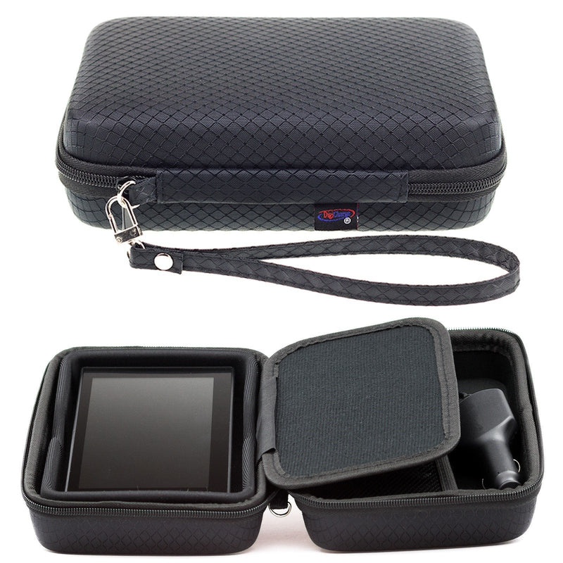 Digicharge Hard Carrying Case for 6 Inch Garmin DriveSmart 66 Drive 61 60LM 60LMT 61LMT-S 61LM Dezl OTR700 RV 660LMT Nuvi 68 67 68LM 67LM 2639LMT 2639 Fleet 670 660 6’’ GPS Sat Nav Accessory Storage - NewNest Australia