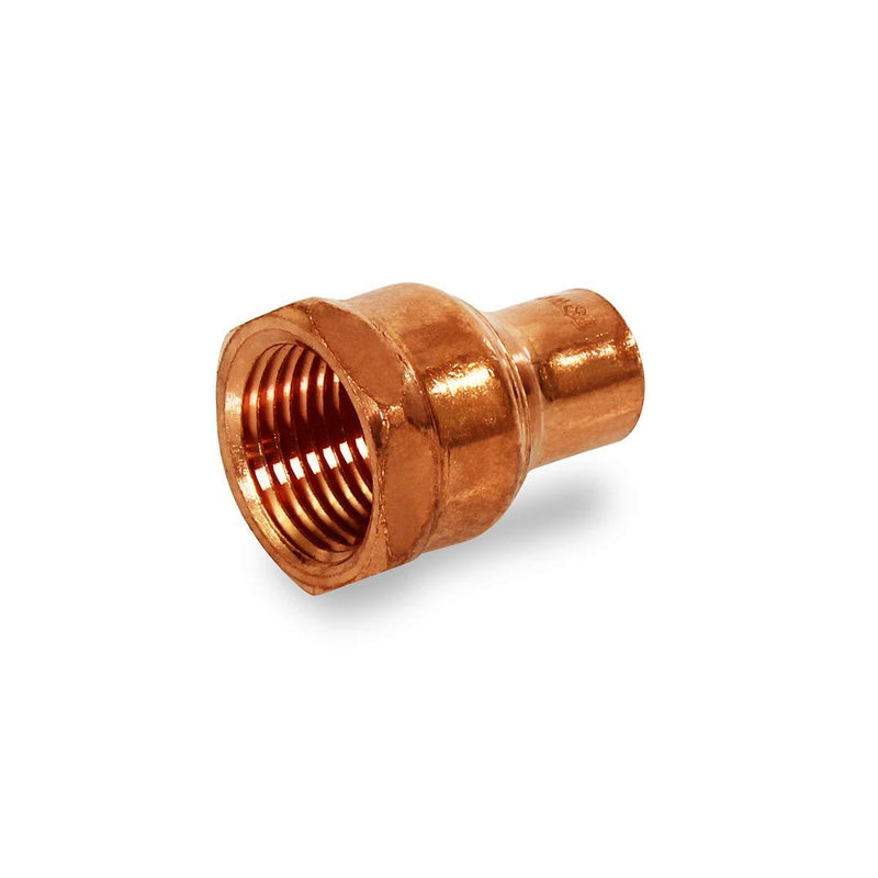 Supply Giant DDGA1411 Female Adapter Fitting with C X F Connections, 1-1/4 X 1-1/2, Copper - NewNest Australia