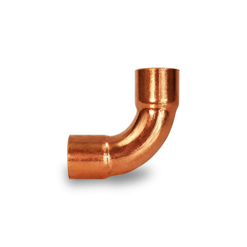 Supply Giant DDMU0014 Long radius 90 degrees elbow fitting, 1/4, Copper - NewNest Australia