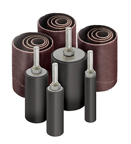 16pk Sanding Drum and Sleeves Set for Drill, 2-inch Long 16pc Sanding Drums & Sleeves - NewNest Australia