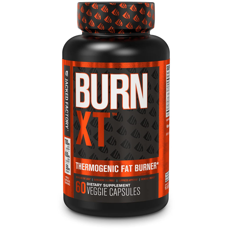 Burn-XT Thermogenic Fat Burner - Weight Loss Supplement, Appetite Suppressant, & Energy Booster - Premium Fat Burning Acetyl L-Carnitine, Green Tea Extract, & More - 60 Natural Veggie Diet Pills 60 Count (Pack of 1) - NewNest Australia