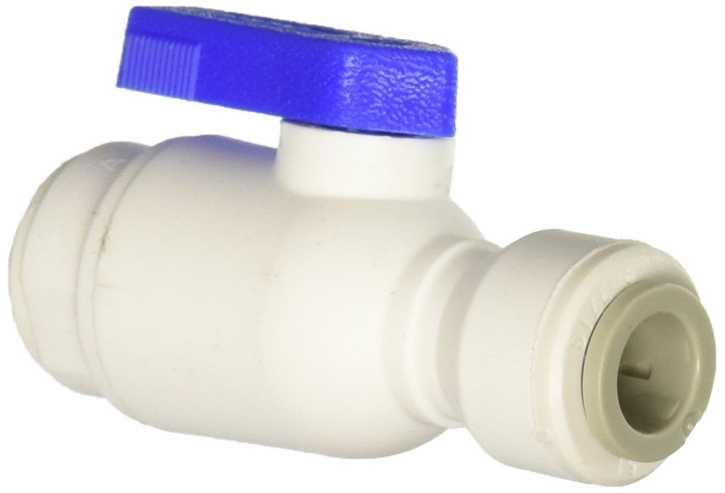 Parker Hannifin PP6VUC6-MG TrueSeal Polypropylene Union Connector Ball Valve, 3/8" Push-to-Connect Tube x 3/8" Push-to-Connect Tube 1 - NewNest Australia