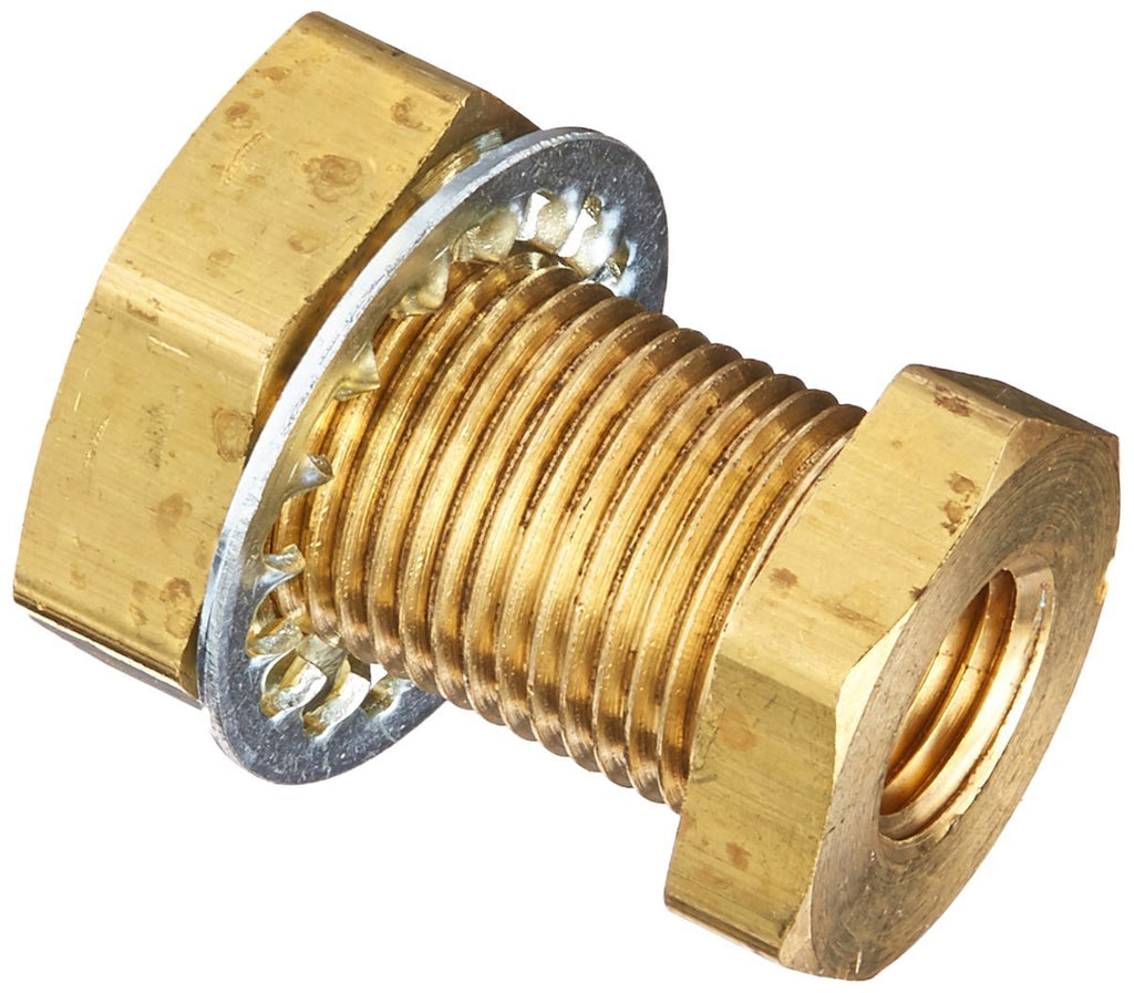 Parker Hannifin 207ACBH-4 Brass Air Brake-AB Anchor Coupling Fitting, 1/4" Female Thread 1/4 inches - NewNest Australia