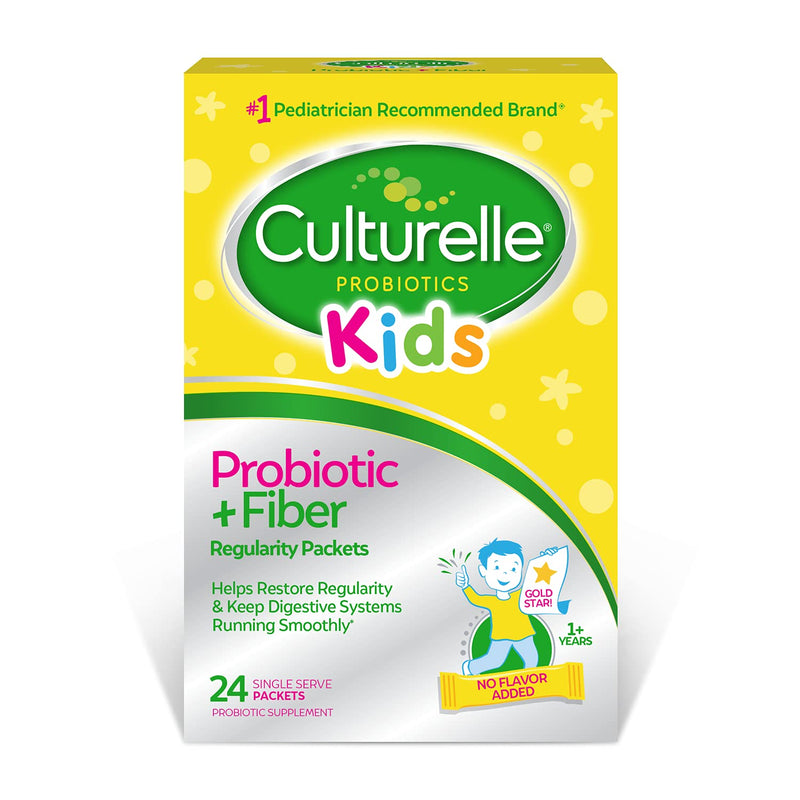 Culturelle Kids Regularity Probiotic & Fiber | Helps Restore Regularity & Keeps Kids' Digestive Systems Running Smoothly* | 24 Single Packets 24 Count (Pack of 1) - NewNest Australia