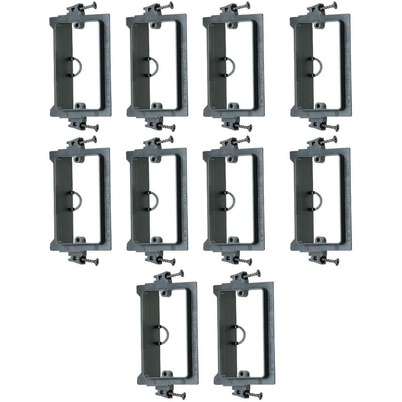 Arlington LVS1 Screw On Single Gang Low Voltage Mounting Bracket (10/pack) 10pack - NewNest Australia