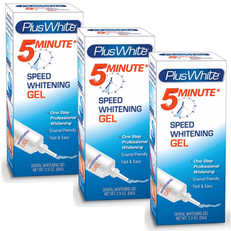 Plus White Premier 5 Minute Speed Whitening Gel (Pack of 3) 2 Ounce (Pack of 3) - NewNest Australia