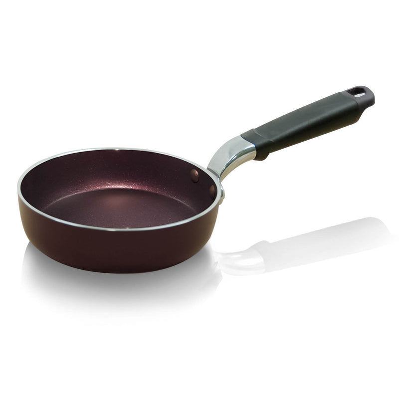 TeChef - 5.5-Inch One Egg Frying Pan, Coated with New Teflon Select/Non-Stick Coating (PFOA Free) / (Aubergine Purple) - Colour Collection (5.5-Inch) - NewNest Australia