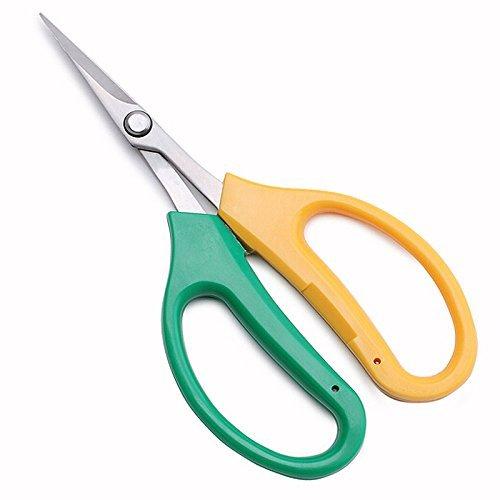 HONBAY Sturdy Trimming Scissors for Garden,Fruits and Grapes with Soft Grips and Bent Up Blade - NewNest Australia