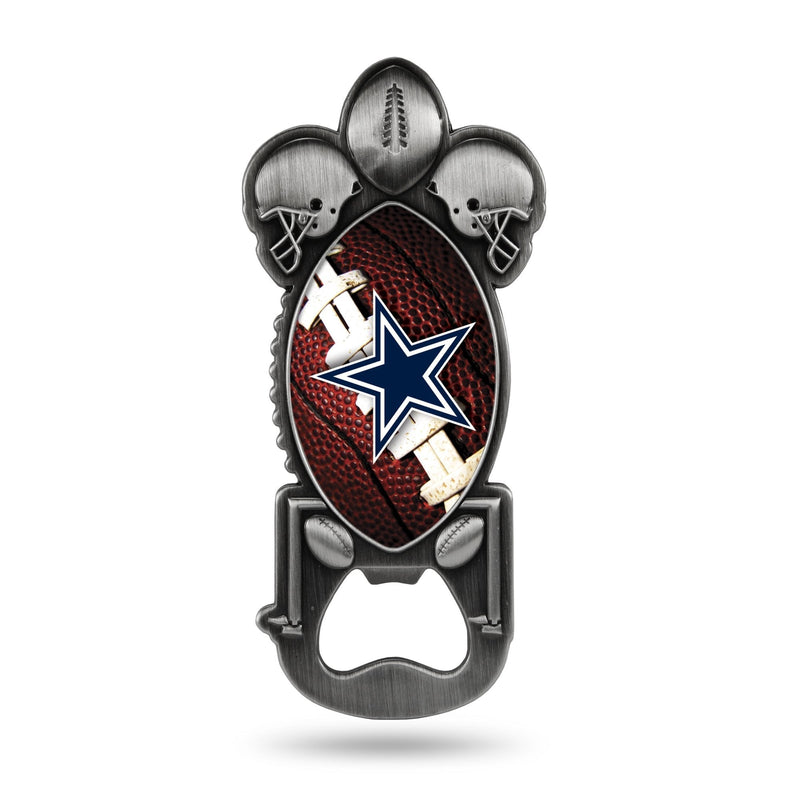 NFL Rico Industries Magnetic Metal Bottle Opener Party Starter, Dallas Cowboys , 2.25 x 5-inches - NewNest Australia