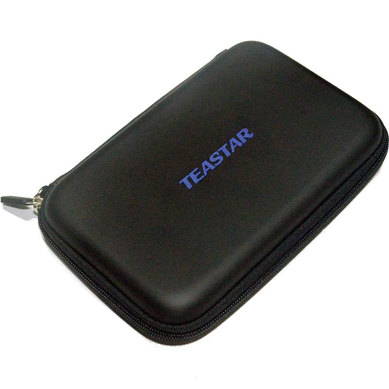 TEASTAR 7" Inch Hard Carrying Travel GPS Case Zipper Bag Pouch Cover GPS Protective for 6" - 7" GPS Navigation Garmin Nuvi 65LMT 2797lmt 2798LMT 2757LM 2789 Dezl 760lmt Tomtom Magellan Roadmate Black - NewNest Australia