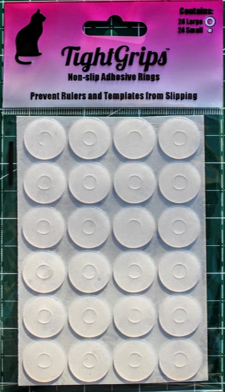 TightGrips Non-Slip Grips for Quilt Templates - 48 Pieces Total - 24 Large & 24 Small - NewNest Australia