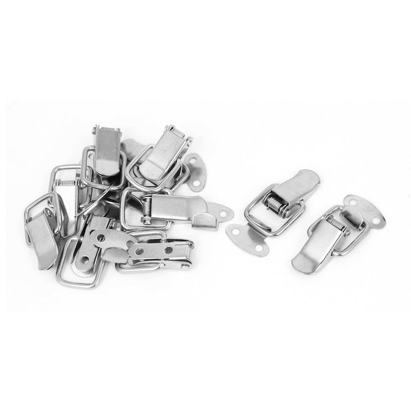 uxcell Drawer Toolbox Metal Spring Loaded Toggle Draw Latch Catch Hasp 10pcs, Metal (Pack of 10) - NewNest Australia