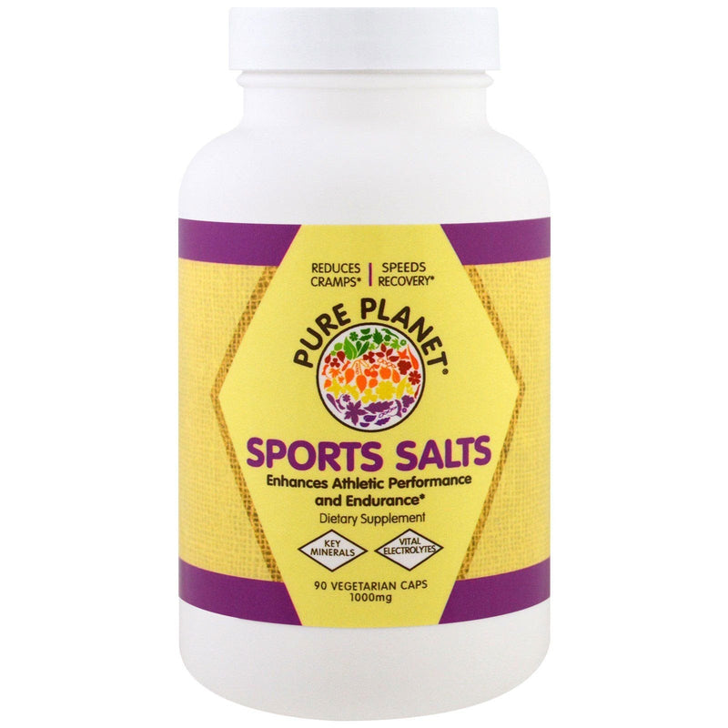 Pure Planet Sports Salts, 830 mg, 90 Vegetarian Capsules - NewNest Australia