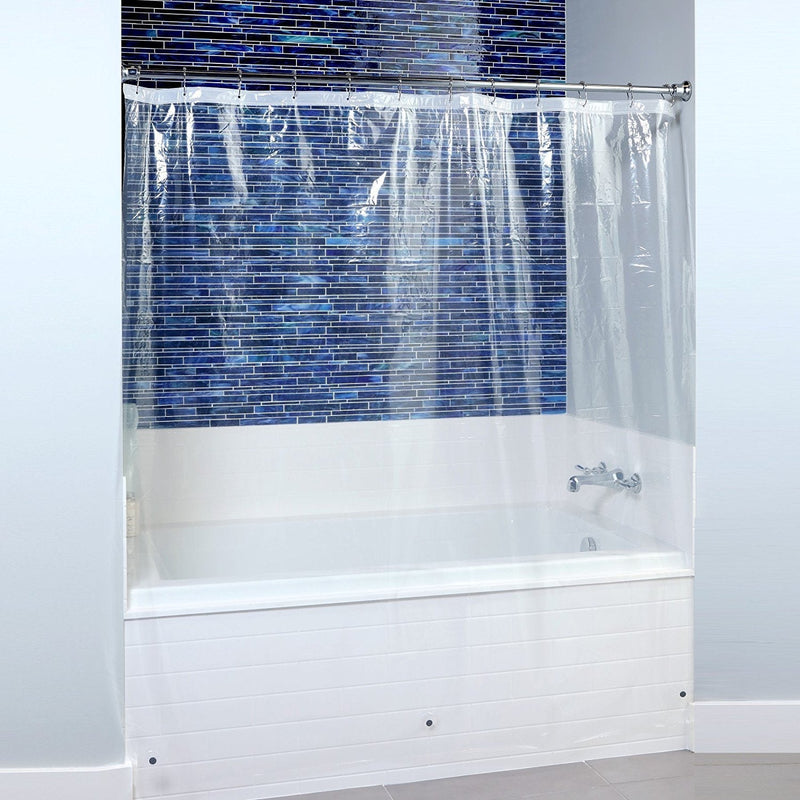 Lightweight PEVA Shower Curtain Liner in Clear: 70" x 72" Mildew Resistant Liner - NewNest Australia