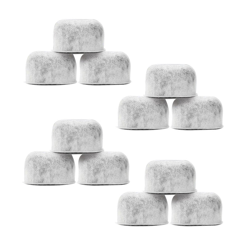 Pack of 12 Replacement Charcoal Water Filters By Housewares Solutions for Keurig Brewers - Keurig Compatible Water Filter Cartridges Universal Fit (NOT CUISINART) for Keurig 2.0 & 1.0 Coffee Makers - NewNest Australia