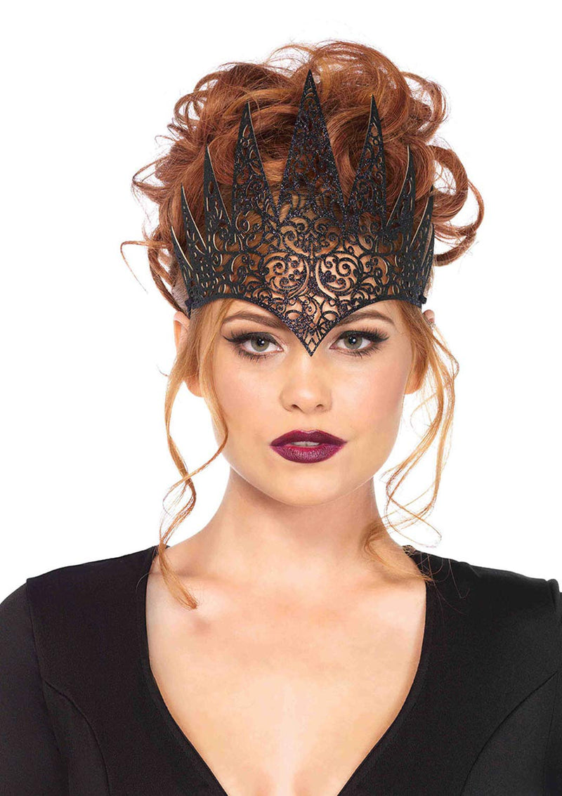 Leg Avenue womens Fairy Tale Queen Crown Black One Size - NewNest Australia