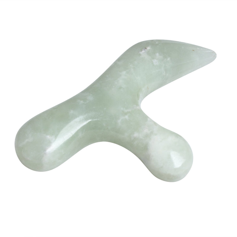 Ewin24 Natural Jade Foot Massager Acupuncture Point Massage Foot Care Therapeutic Relief Tool - NewNest Australia