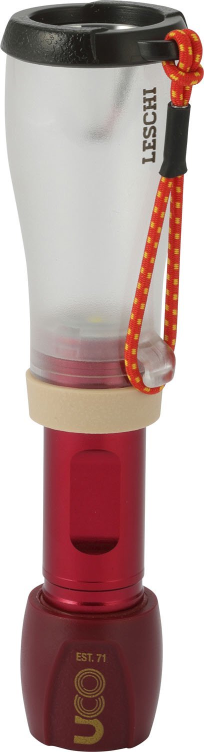 UCO Leschi 110 Lumen Compact LED Lantern and Flashlight with Dimmer and Strobe Red - NewNest Australia