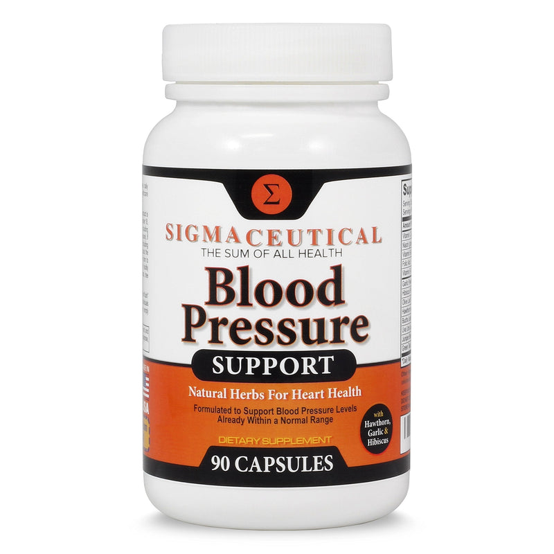 Premium Blood Pressure Support Formula - High Blood Pressure Supplement with Hawthorn Extract, Olive Leaf, Garlic Extract & Hibiscus Supplement - Blood Pressure Medicine - 90 Capsules 90 Count (Pack of 1) - NewNest Australia