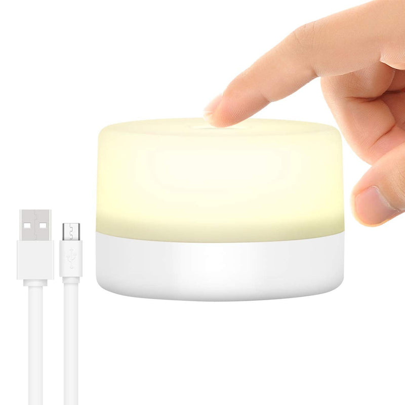 RTSU Bedside Lamp, Dimmable Touch Tap Light Novelty Light, Kids Children Adult LED Nightlight, Table Desk Atmosphere Decorative Mood Light Lamp, Bedroom Living Room Baby Nursery Night Light - NewNest Australia