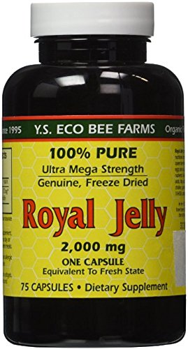 YS Eco Bee Farms Royal Jelly 2,000 mg - 75 Capsules (Pack of 2) - NewNest Australia