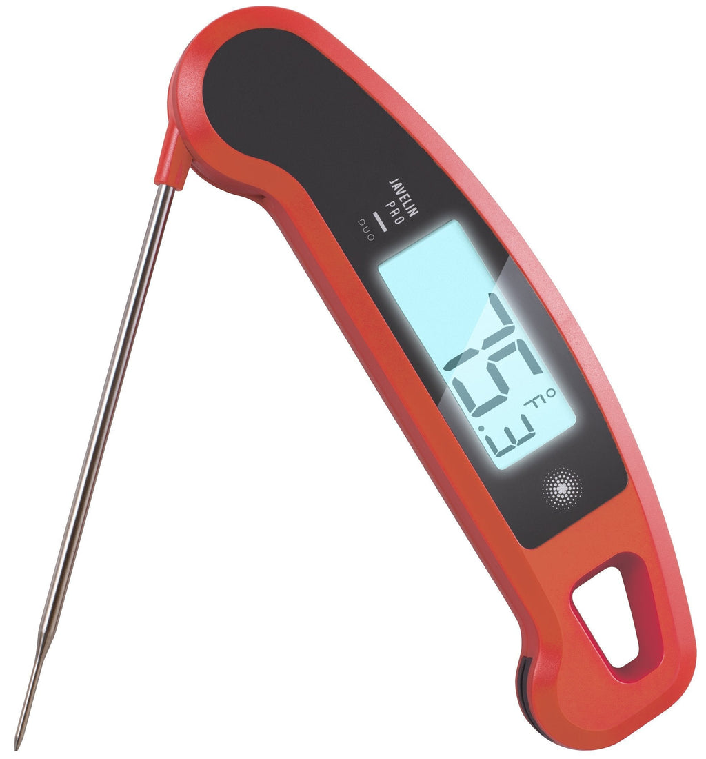 NewNest Australia - Lavatools Javelin PRO Duo Ambidextrous Backlit Professional Digital Instant Read Meat Thermometer for Kitchen, Food Cooking, Grill, BBQ, Smoker, Candy, Home Brewing, Coffee, and Oil Deep Frying Chipotle 