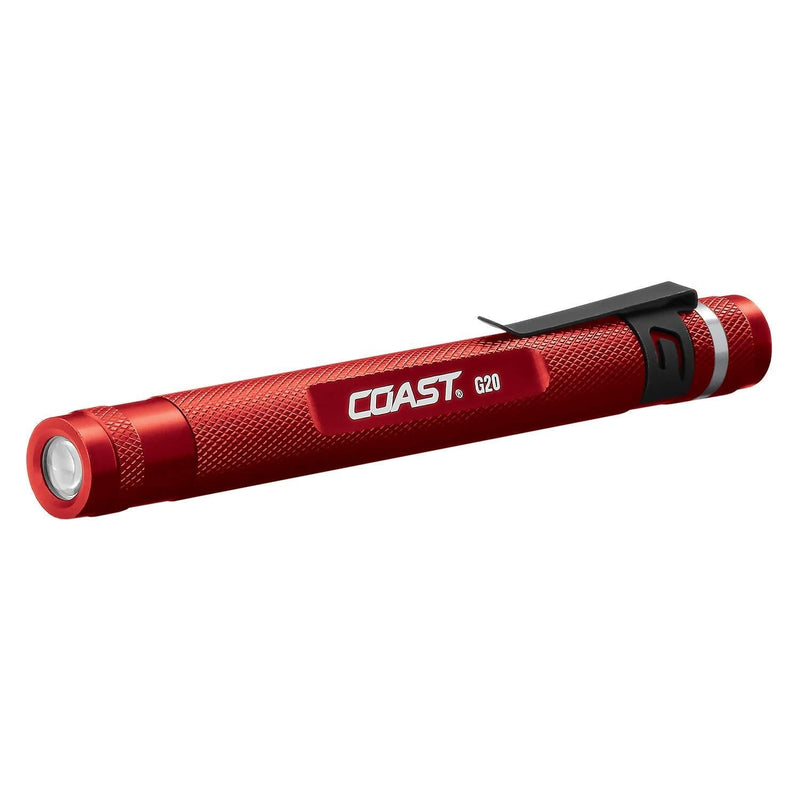 Coast G20 Inspection Beam Penlight LED Flashlight, Red (Red G20) , Orange - NewNest Australia