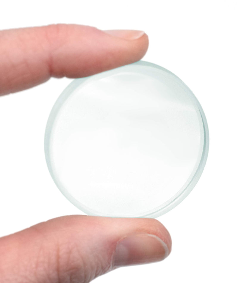 Double Concave Lens, 200mm Focal Length, 1.5" (38mm) Diameter - Spherical, Optically Worked Glass Lens - Ground Edges, Polished - Great for Physics Classrooms - Eisco Labs - NewNest Australia