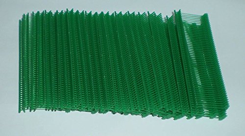 5000 Green 1" CLOTHING GARMENT PRICE LABEL TAGGING TAGGER GUN BARBS FASTERNERS - NewNest Australia
