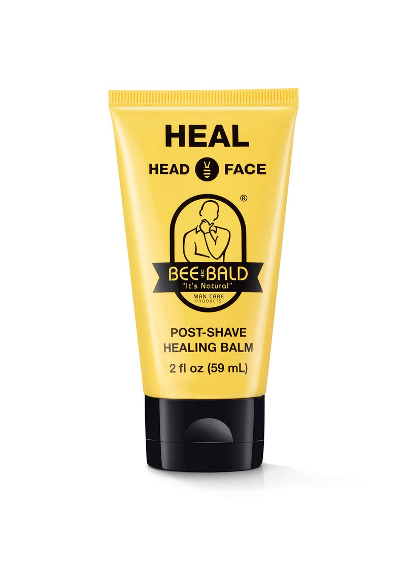 Bee Bald HEAL Post-Shave Healing Balm Immediately Calms & Soothes Damaged Skin, Treats Bumps, Redness, Razor Burn & Other Shaving Related Irritations. - NewNest Australia