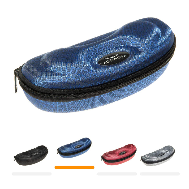AqtivAqua Protective Case for Swim Goggles and Eyewear Blueshock - NewNest Australia