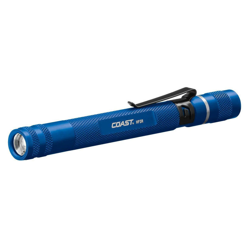 Coast HP3R 245 Lumen Rechargeable LED Penlight with Twist Focus, blue (21518) - NewNest Australia