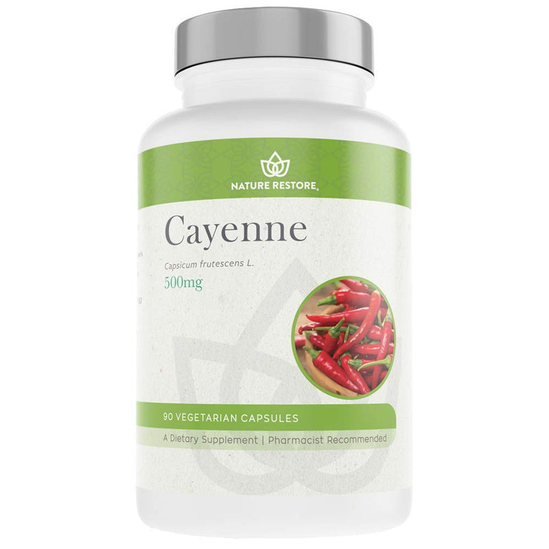 Cayenne Pepper Extract Supplement, Standardized to 0.45 Percent Capsaicin, 70,000 Scoville Heat Units, 90 Capsules, Manufactured in USA, Non-GMO & Gluten Free - NewNest Australia