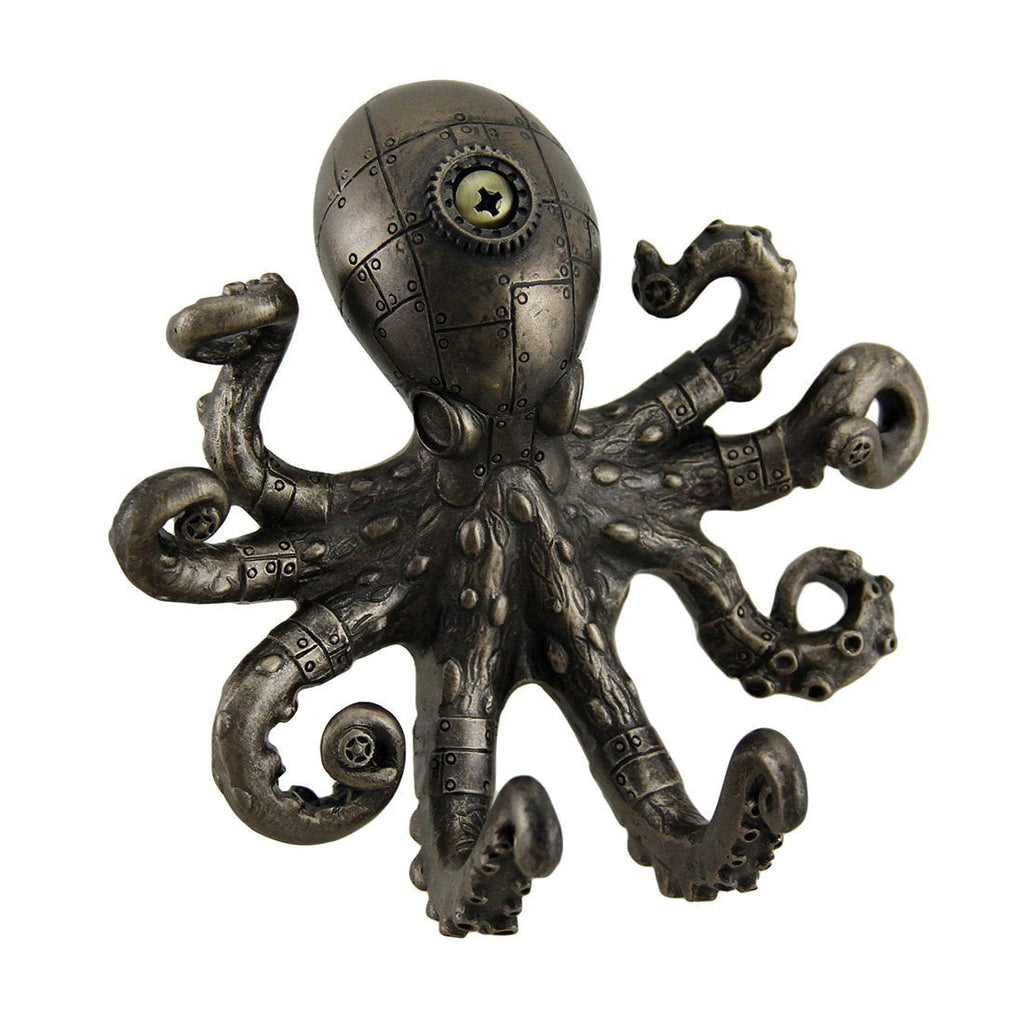 NewNest Australia - Veronese Design Antique Bronze Finish Steampunk Octopus Wall Hook 