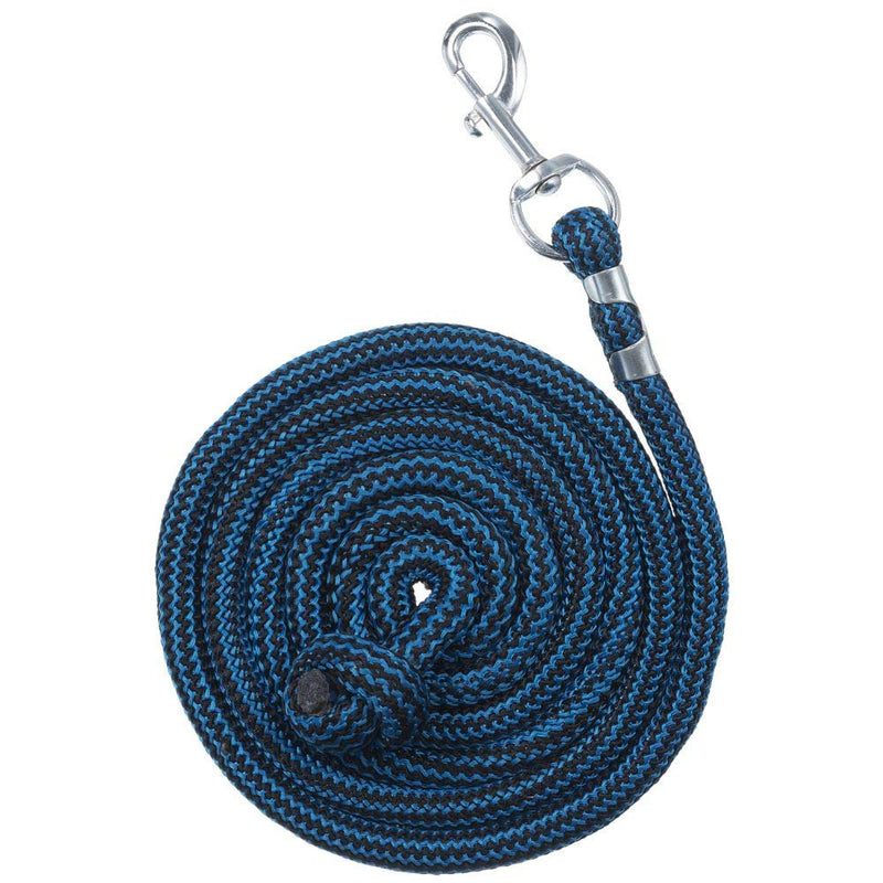 Tough 1 8' Woven Poly Cord Lead Turq/Black 8ft - NewNest Australia