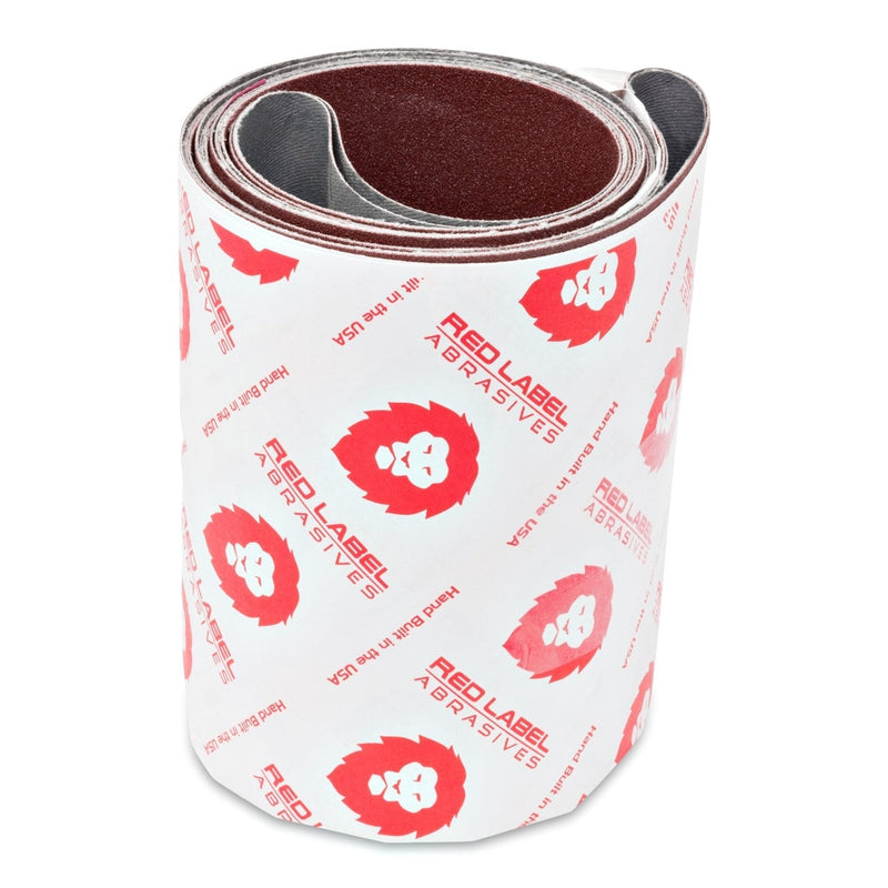 Red Label Abrasives 6 X 48 Inch 80 Grit Aluminum Oxide Premium Quality Multipurpose Sanding Belts, 2 Pack - NewNest Australia