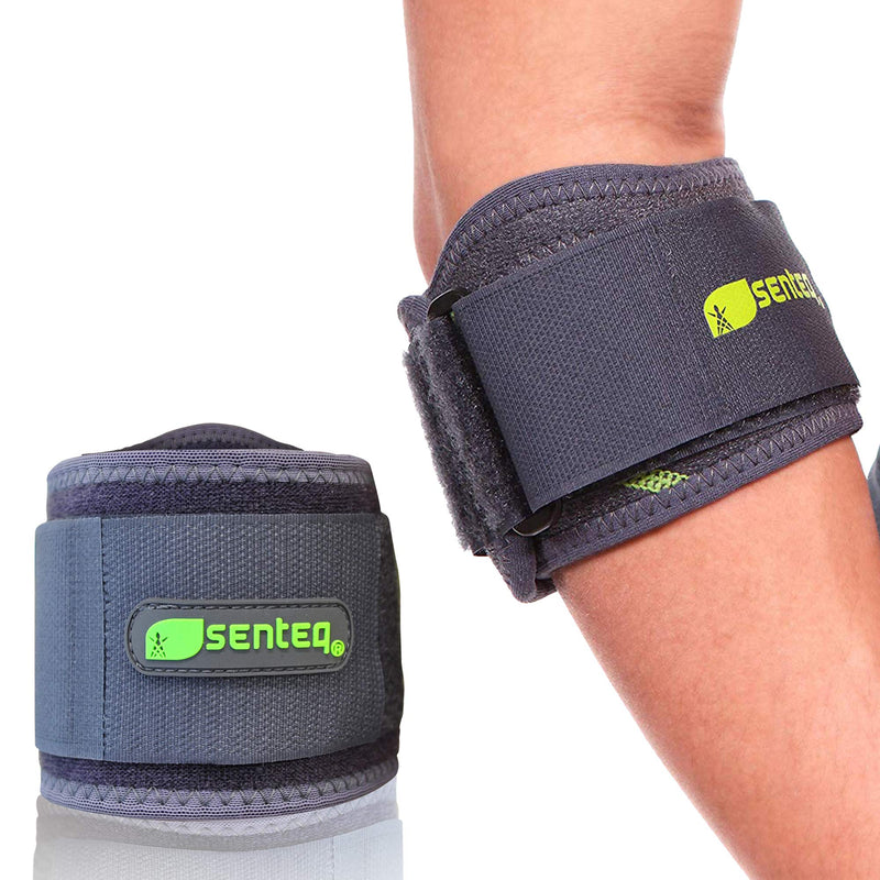 SENTEQ Elbow Brace Tennis Forearm Tension Relief Compression Band for Men Women Wrap Tennis Golf Elbow Support Pain Point Release Pressure Bands 1 - NewNest Australia