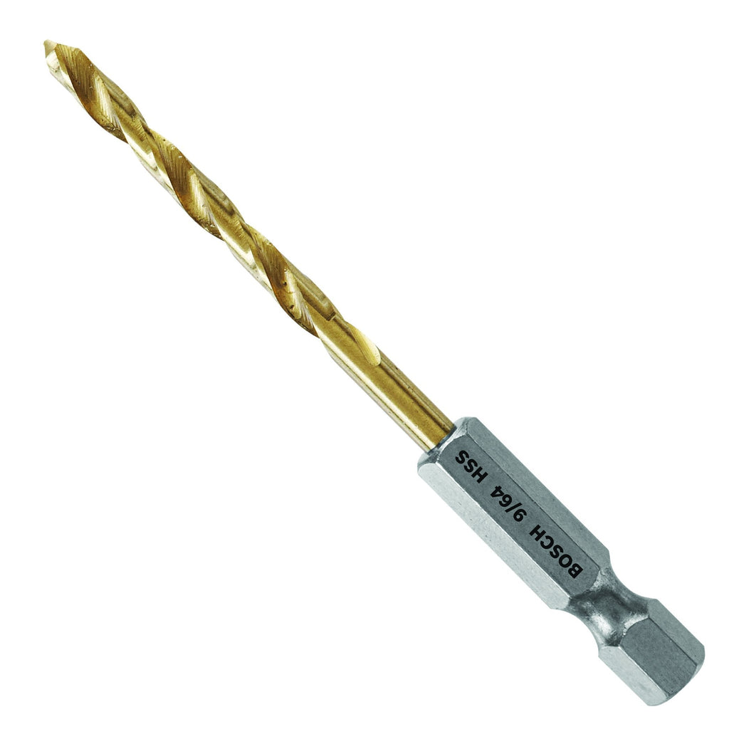 Bosch TI2136IM 9/64-inch Impact Tough Titanium Drill Bit, - NewNest Australia