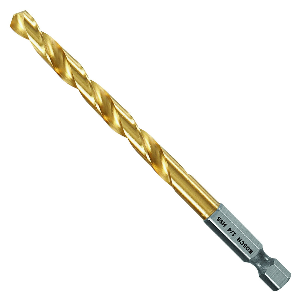 Bosch TI2143IM 1/4-Inch Impact Tough Titanium Drill Bit, - NewNest Australia