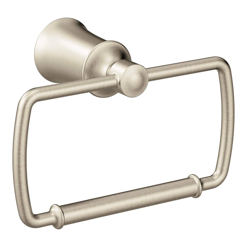 Moen YB2186BN Dartmoor Decorative Hand Towel Holder, Brushed Nickel - NewNest Australia