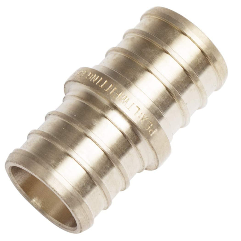 LTWFITTING Lead Free Brass PEX Crimp Fitting 3/4-Inch PEX Coupling (Pack of 5) - NewNest Australia