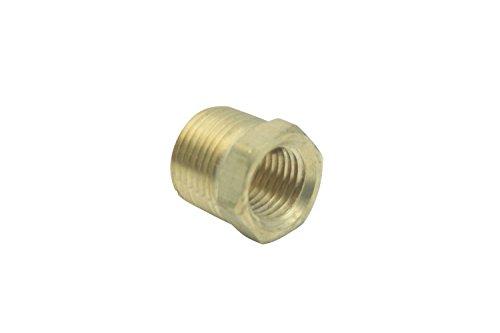 LTWFITTING Lead Free Brass Hex Pipe Bushing Reducer Fittings 3/8" Male x 1/4" Female NPT (Pack of 25) - NewNest Australia