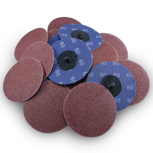 BHA Aluminum Oxide Quick Change Sanding Discs, 3", 60 Grit - 25 Pack - NewNest Australia