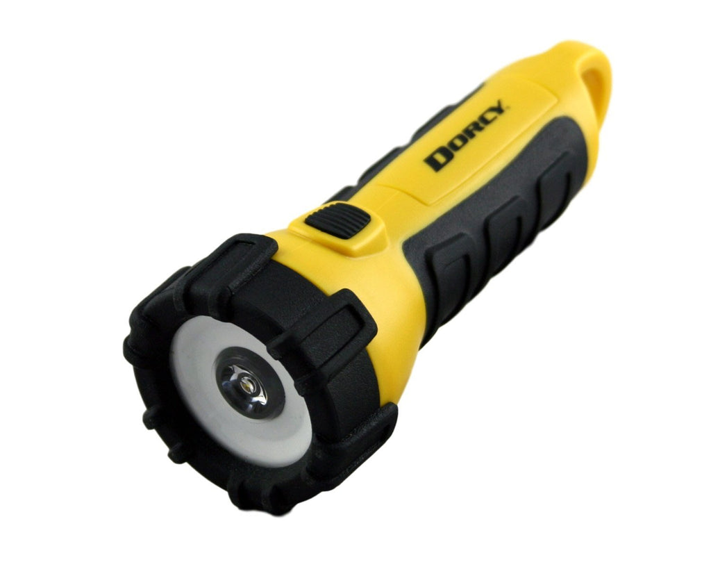 Dorcy 41-2521 Waterproof Battery Powered Floating LED Flashlight with Carabiner Clip, Ideal for Camping and Outdoors,Bright Yellow Bright Yellow - NewNest Australia