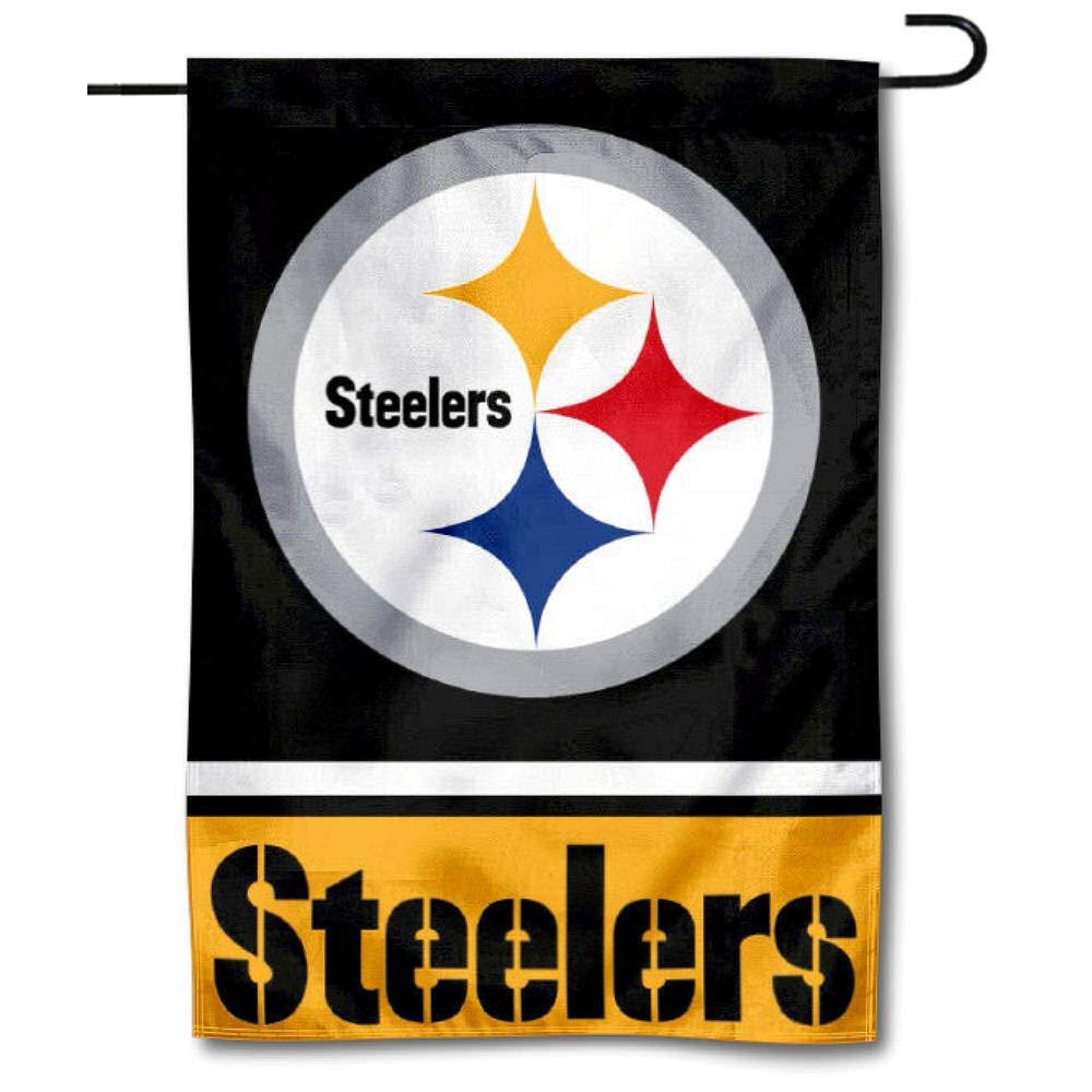 WinCraft Pittsburgh Steelers Double Sided Garden Flag - NewNest Australia