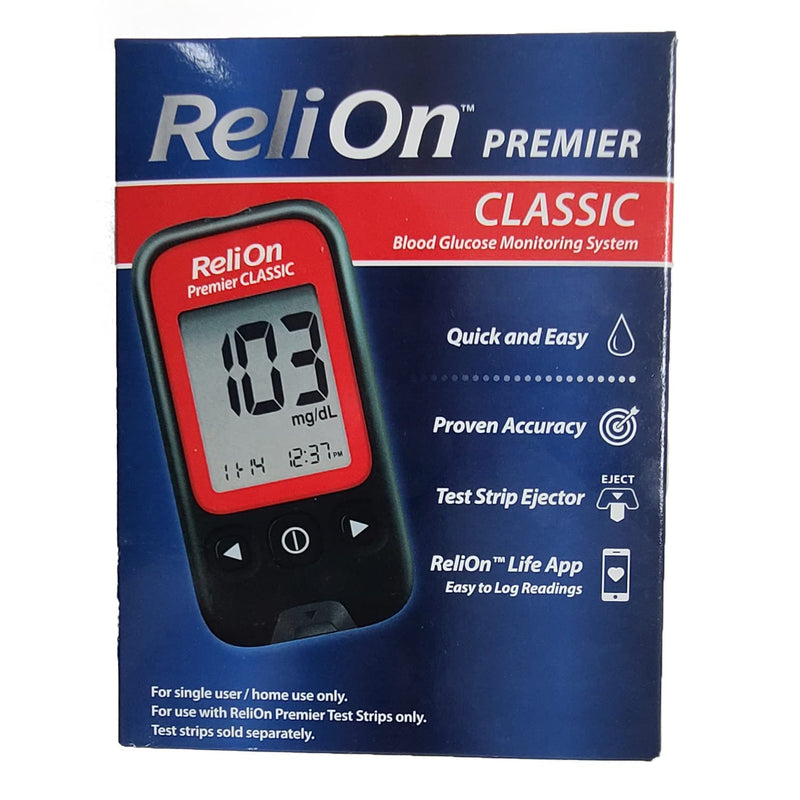 Relion Prime Blood Glucose Monitoring System, Red by Reli On - NewNest Australia