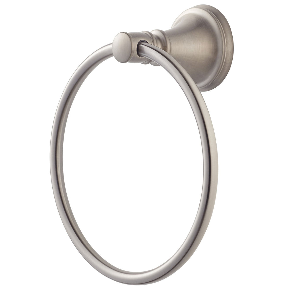 Pfister BRBMG1K BRB-MG1K Northcott Towel Ring in Brushed Nickel - NewNest Australia