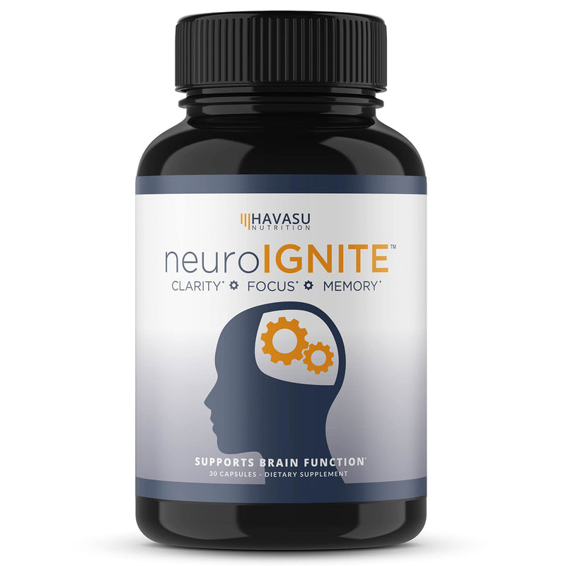 Nootropics Brain Performance Supplement for Memory, Focus and Clarity with St. John's Wort for Brain Boost 30 Count (Pack of 1) - NewNest Australia
