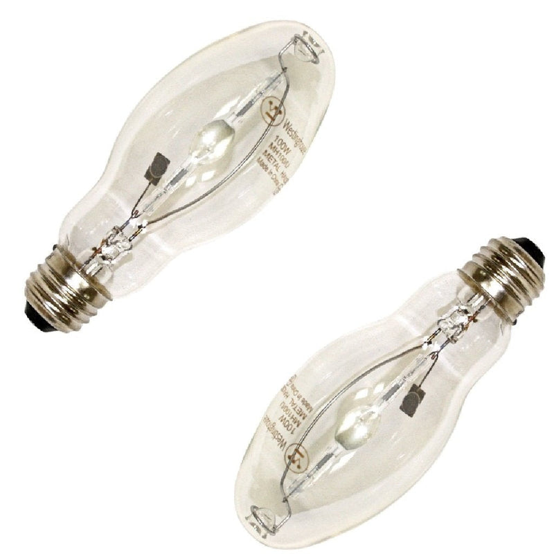 Westinghouse 3701800, 100 Watt E26 Medium Base, M90/E ANSI ED17 Metal Halide HID Light Bulb (2- Pack) 2 Count (Pack of 1) - NewNest Australia